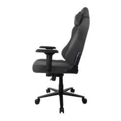 Геймерское кресло Ароззи Примо Вовен Фабриc Блаcк Голд лого / Arozzi Primo Woven Fabric Black Gold logo