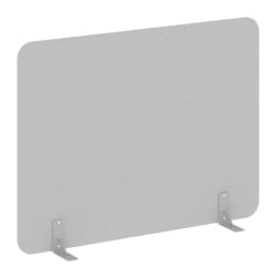 Перегородки на металлических опорах на фетровых подпятниках Р-лине ДП.Ф-160-120 Серый / R-line DP.F-160-120