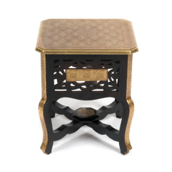 Столик Сеcрет Де Маисон ФУМО ( мод. НД-027) дерево манго, 38кс46, этническая роспись / Secret De Maison FUMO mod. ND-027) 38x46,