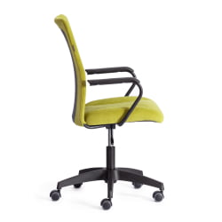 Кресло СТАФФ флок/ткань, олива/серый, 23/В-12 / STAFF 23/W-12