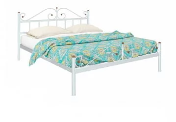 Кровать 180 на 190 Диана Плус 1800х1900 Белая / Plus