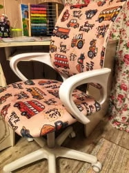 Детский стул CХАИРМАН КИДС 103 Автобусы / CHAIRMAN KIDS