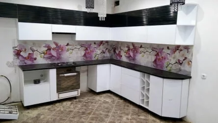 Глянцевый фартук (КОМПОЗИТ) КМ 47 / KM