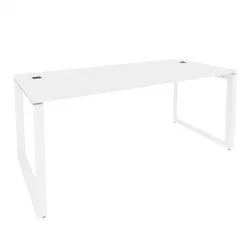 Стол рабочий руководителя на О-образном м/к ОНИКС O.MO-SRR-5.8 Белый Бриллиант / ONIX