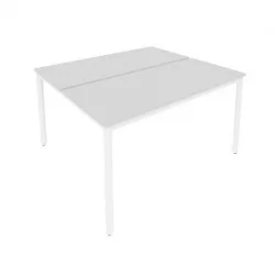 Рабочая станция на металлокаркасе СЛИМ СЙСТЕМ С.СП-5.2 Серый-Белый / SLIM SYSTEM