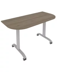 Стол радиусный складной мобильный МОБИЛЕ СЙСТЕМ СМ-5.1 Вяз Благородный / MOBILE SYSTEM