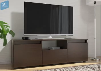 Тумба под телевизор Дуб сонома светлый