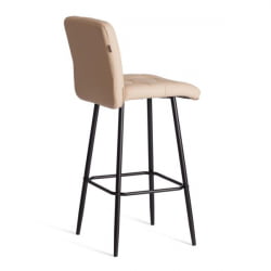 Барный стул Медео/Медео экокожа , бежевый, 45х56х113 см / Medeo/Медео