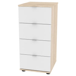 Комод Алиса(К3)856х401х459сторцевойручкой(ДСС-Белый) / Алиса(K3)856х401х459сторцевойручкой(ДСС-Белый)