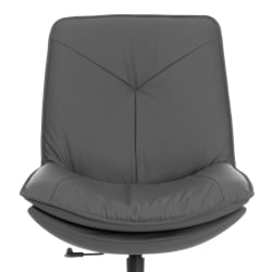 Кресло Космо экокожа, графит / Cosmo