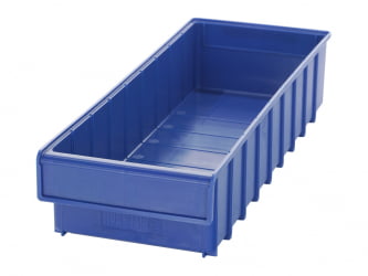 Ящик пластиковый Практик 500кс185кс100 синий / 500x185x100