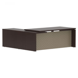 Стол руководителя правый Торр ЛУКС ТЛCТ 2020 Р Венге Магия Капучино / Torr LUX TLCT R