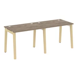 Рабочая станция ОНИКС ВООД ОВ.РС-2.1.7 Тиквуд Темный/Светлый / ONIX WOOD OW.RS-2.1.7