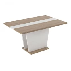 Брифинг-приставка / Элемент стола переговоров (без кабель-канала) АСТИ АСТ33970221 Вяз Белый / ASTI AST33970221