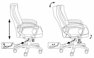 Кресло руководителя Бюрократ CХ-868Н/БЕИГЕ / CH-868N/BEIGE