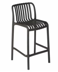 Стул полубарный ДОБРИН CХЛОЕ Темно-серый / DOBRIN CHLOE