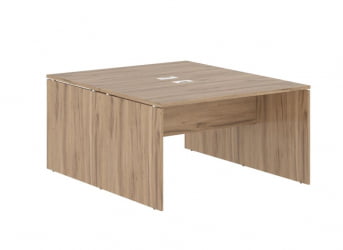 Рабочая станция ЕДИС ЕД2СТ 1380 Дуб Денвер светлый Белый / EDIS ED2ST