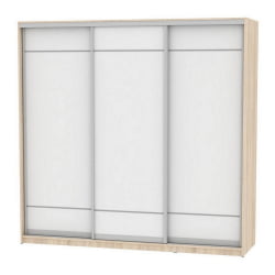 Шкаф-купе Б-230х235х60-3(ДСС-Белый-Д7Д7Д7) / B-230х235х60-3(ДСС-Белый-D7D7D7)