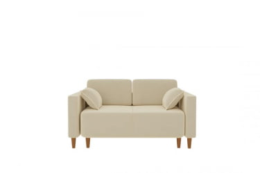 Диван прямой Ультра (Берхоусе) Цвет фасада: Левис 02 велюр; Тип: Прямой; Материал фасада: Металл/Велюр / (Berhouse)