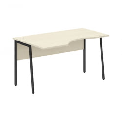 Стол эргономичный левый ИМАГО Плус СА-2П(Л) Клен Антрацит / IMAGO Plus СА-2P(Л)