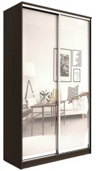 Шкаф-купе эконом Хит-23-14-55 Аруба Венге