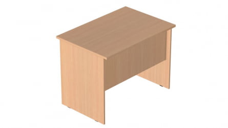 Стол письменный Р.С-10 Крафт белый