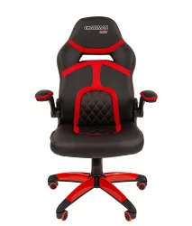 Кресло геймерское CХАИРМАН ГАМЕ 18 Черный Красный / CHAIRMAN GAME