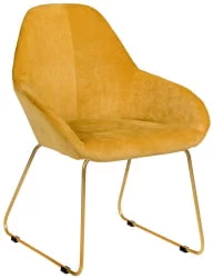 Стул Кент (С) Желт/Линк Золото / Kent