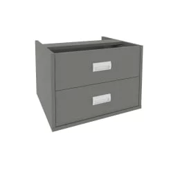 Блок ящиков центральный Марис СХ.ЙC-2 Металлик / Maris SH.YC-2