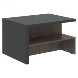 Стол журнальный ВЕЛИОН ВCТ 9070 Яшма черный Дуб Сильвер / VELION VCT