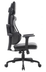 Кресло геймерское Еверпроф Сервал С Ткань Черно-серый / Everprof Serval S