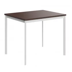 Стол прямой ИМАГО-С СП-1С венге магия белый полуматовый / IMAGO-S СП-1S