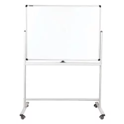 Доска магнитно-маркерная 2-сторонняя БРАУБЕРГ ПРЕМИУМ на стенде 90х120 см / BRAUBERG PREMIUM