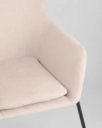 Кресло Шелфорд Светло-розовое