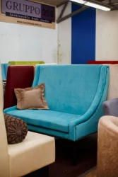 Диван двойной Нейл Голубой