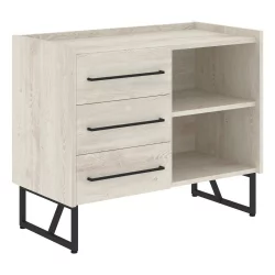 Тумба ЛОФТИС ЛСC-3Д Сосна Эдмонт/Черный / LOFTIS LSC-3D