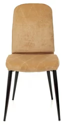 Стул для кухни Бюрократ КФ-3 Горчичный Велвет 73 / KF-3 Velvet