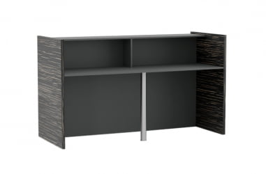 Стойка ресепшн ДЭЛИ ДЛИ37290412 Эбен Антрацит / DALI DLI37290412