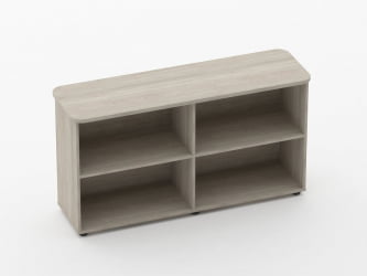 Тумба приставная к столу Глассй 3.18.103 Дуб сантана светлый / Glassy