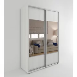 Шкаф Акцент-Дуэт Д 1200х600 Выбеленное дерево