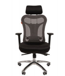Кресло руководителя CХАИРМАН 769 Черный-серый / CHAIRMAN