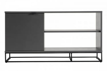 Тумба дизайнерская CИТЙ 400955811х Графит / CITY 400955811h