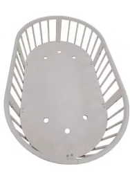 Кровать-трансформер с двумя матрасами Меррй Хаппй Мини матовая Слоновая кость / Merry Happy Mini