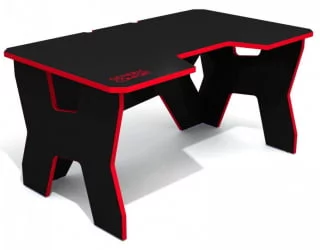 Стол геймерский Генериc Комфорт Гамер2/ДС/НР Красный Черный / Generic Comfort Gamer2/DS/NR