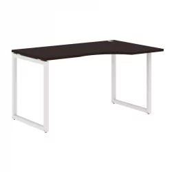 Стол письменный правый КСТЕН-К КСКCЕТ 149 Р Легно темный Белый / XTEN-Q XQCET R