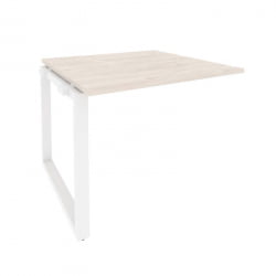 Проходной наборный элемент переговорного стола ОНИКС О.МО-НПРГ-1 Денвер Светлый/Белый / ONIX O.MO-NPRG-1