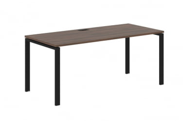 Стол письменный ЕДИС ЕУСТ 1780 Дуб Денвер темный Черный / EDIS EUST