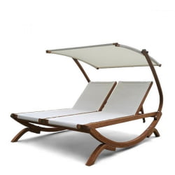 Шезлонг-лежак Мальта АФМ-510C Вхите / AFM-510C White