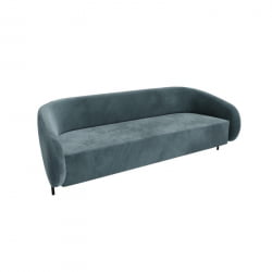 Диван трёхместный Белт БЛТ-3 Небби 243/Металл Черный 2210*850*730 / BLT-3 Nebby