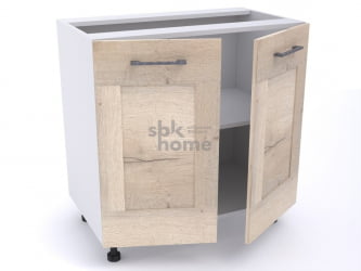 Стол С-80 (520), Дублин (800*520*820) Дуб галифакс белый, 21679